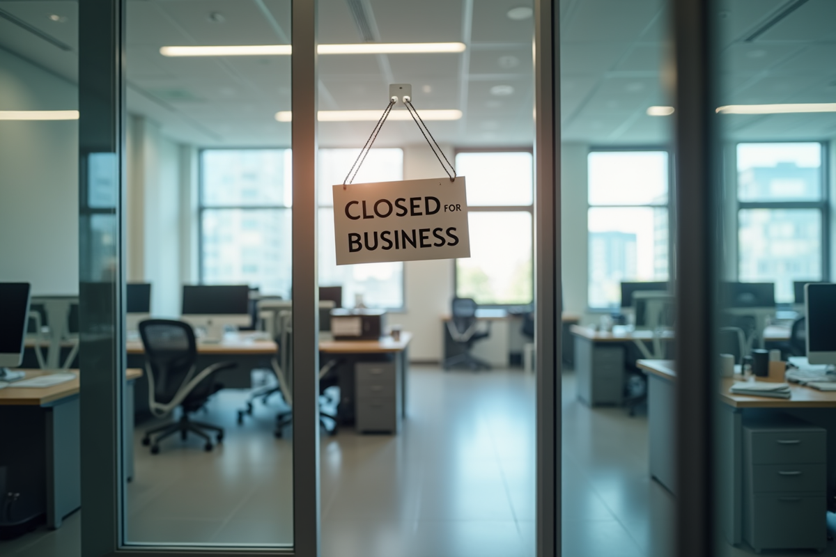 Délai de fermeture d’une entreprise : procédures et durée requise